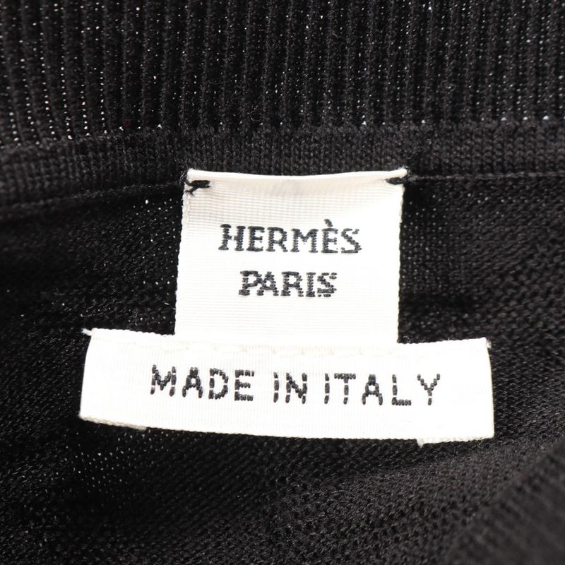 Hermes Dress Twill Reine Chaine D'ancre 4e2530dc Silk Cotton Dress Women's Used