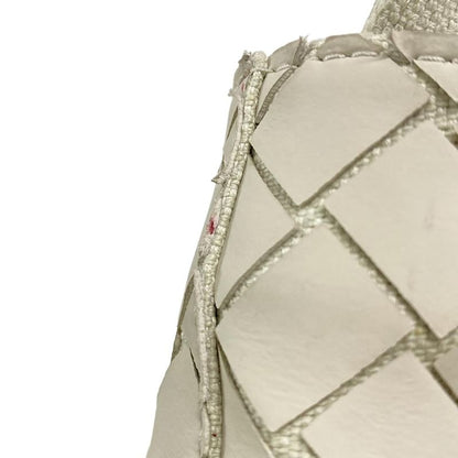 Bottega Veneta Tote Bag Intrecciato Scorpito Tote Bag 651681 Ivory X Beige