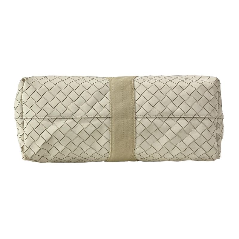 Bottega Veneta Tote Bag Intrecciato Scorpito Tote Bag 651681 Ivory X Beige