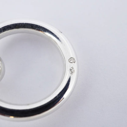 Hermes Bracelet Chaine D'ancre MM 14 Frames Silver 925 Ladies