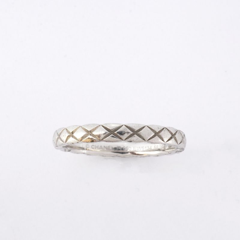 Chanel Ring Coco Crush Pt950 Platinum #58 Men's
