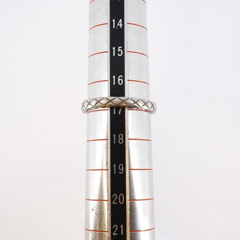 Chanel Ring Coco Crush Pt950 Platinum #58 Men's