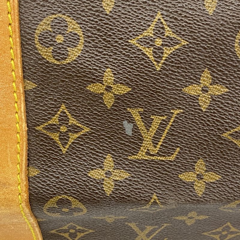 Louis Vuitton Boston Bag Monogram Keepall 55 M41424 Brown Men Women Unisex