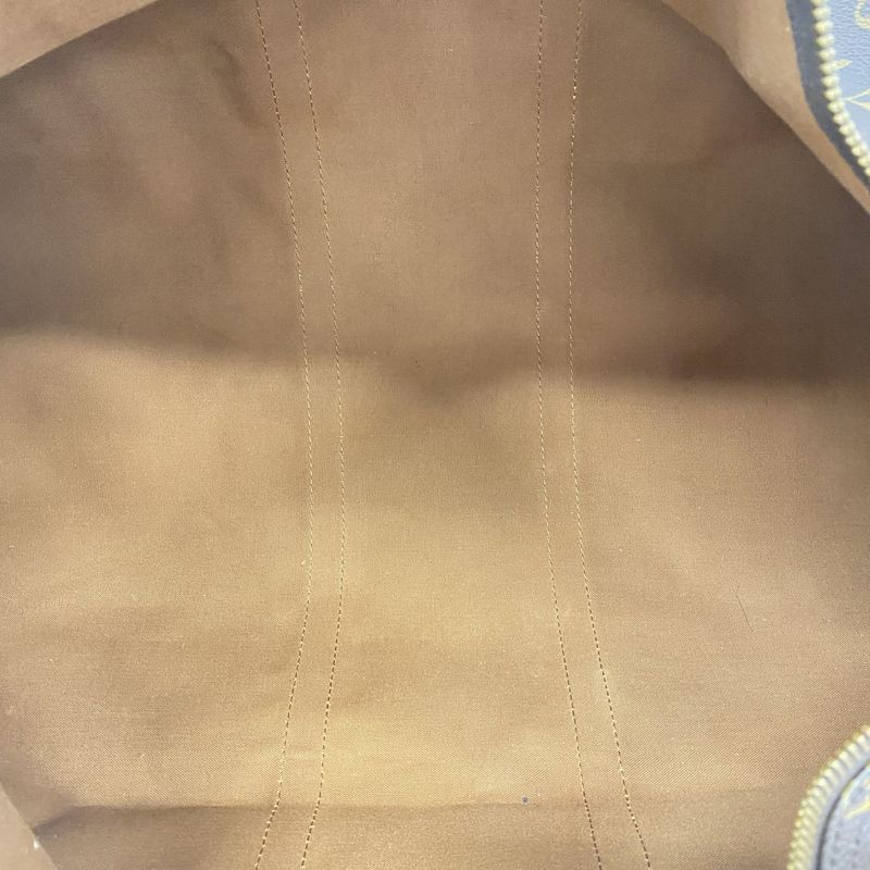 Louis Vuitton Boston Bag Monogram Keepall 55 M41424 Brown Men Women Unisex