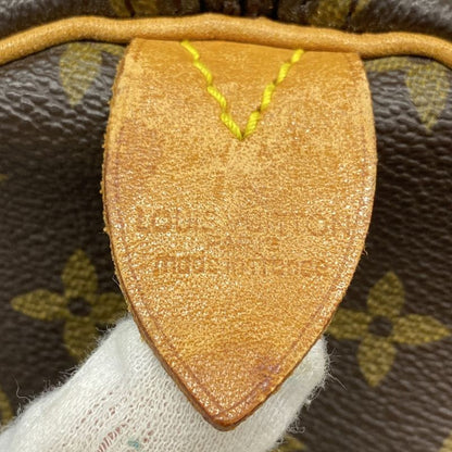 Louis Vuitton Boston Bag Monogram Keepall 55 M41424 Brown Men Women Unisex