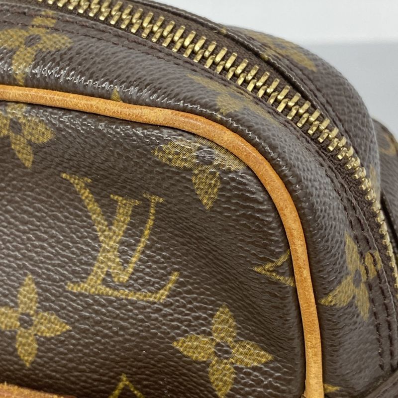 Louis Vuitton Shoulder Bag Monogram Danube M45266 Brown Women's