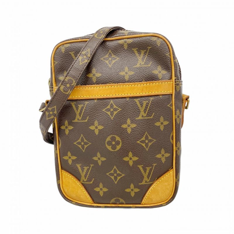 Louis Vuitton Shoulder Bag Monogram Danube M45266 Brown Women's