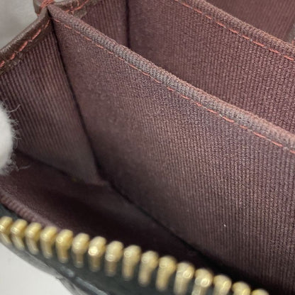 Chanel Coin Case Matelasse Lambskin Black Gold Hardware Women's