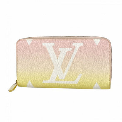 Louis Vuitton Long Wallet Visor Pool Zippy Wallet M80361 Rose Cles Ladies