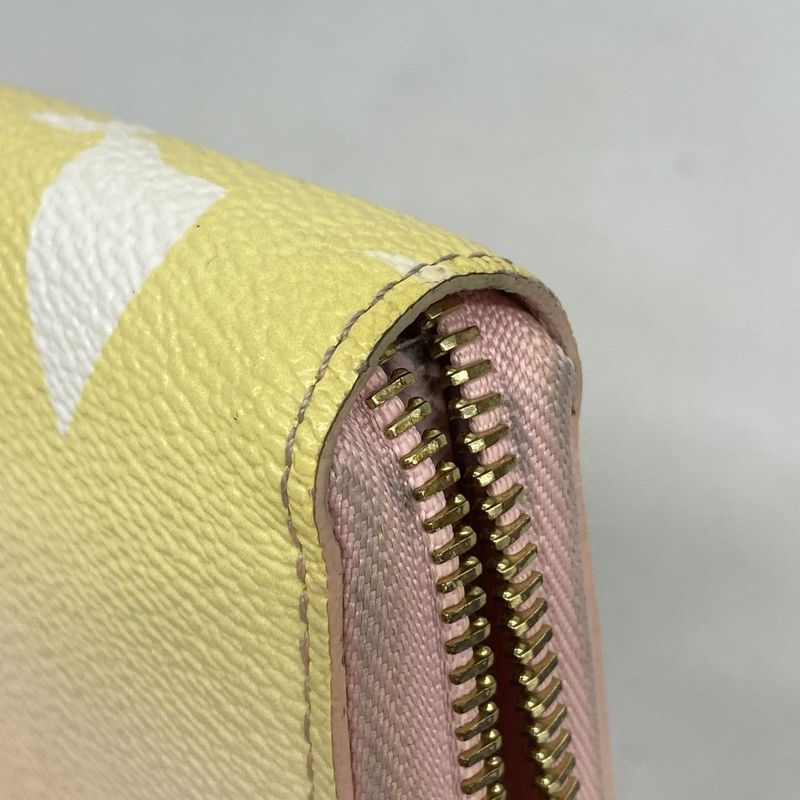 Louis Vuitton Long Wallet Visor Pool Zippy Wallet M80361 Rose Cles Ladies