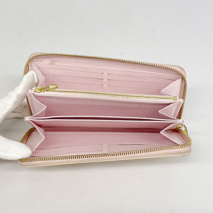 Louis Vuitton Long Wallet Visor Pool Zippy Wallet M80361 Rose Cles Ladies