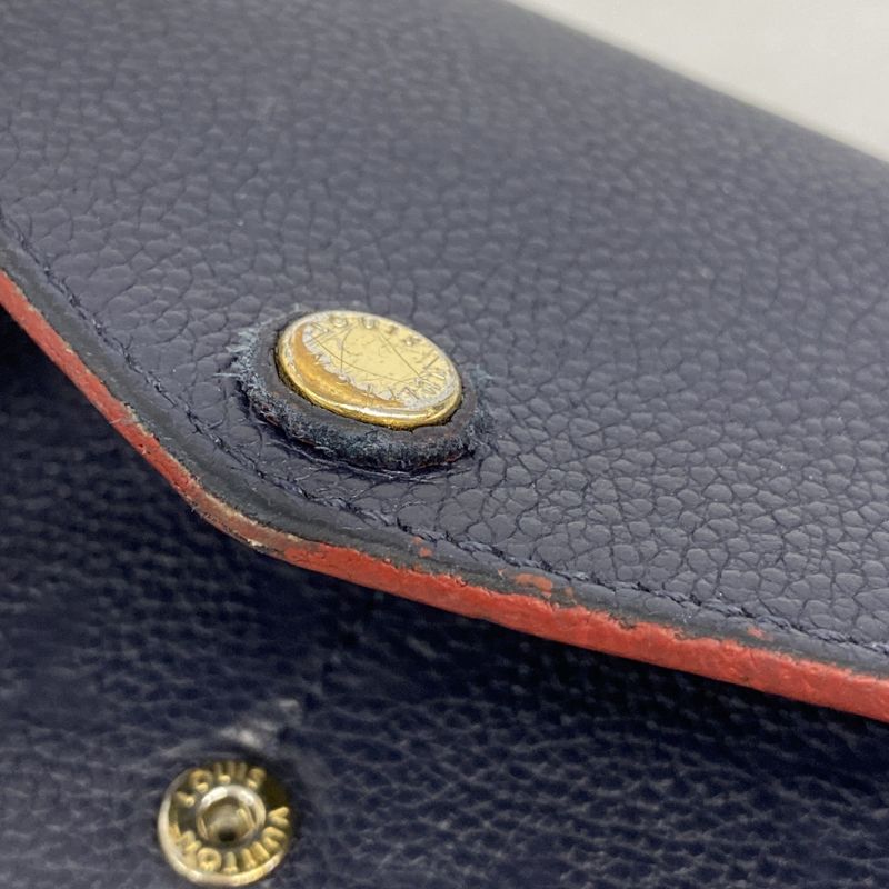 Louis Vuitton Long Wallet Monogram - Empreinte Portefeuille Sarah M62125 Marine