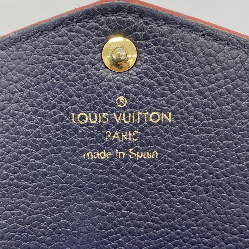 Louis Vuitton Long Wallet Monogram - Empreinte Portefeuille Sarah M62125 Marine
