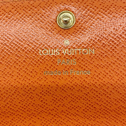 Louis Vuitton Long Wallet Monogram Portefeuille Emily M61578 Brown Poppy Petal