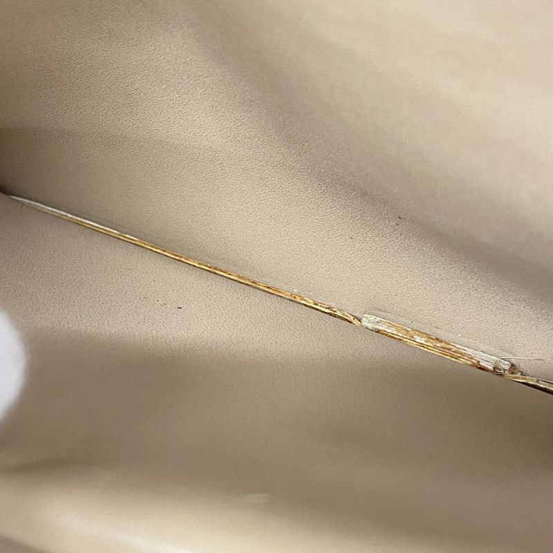 Louis Vuitton Long Wallet Vernis Porto Tresor International M91163 Beige Ladies