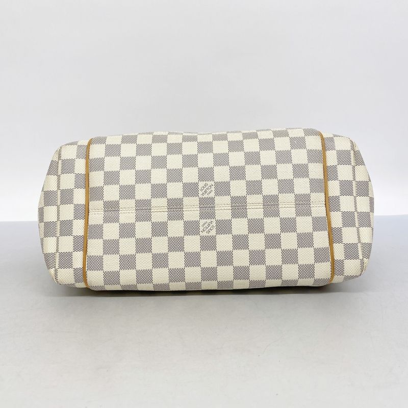 Louis Vuitton Tote Bag Damier Azure Totally MM N51262 White Ladies
