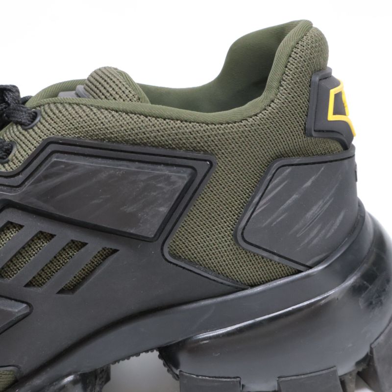 Prada Clouddust Thunder Knitted Fabric Sneakers 37
