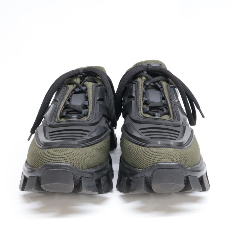Prada Clouddust Thunder Knitted Fabric Sneakers 37