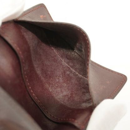 Louis Vuitton Coin Case Damier Vernis Ludlow M92135 Carmine Men's Women's Unisex