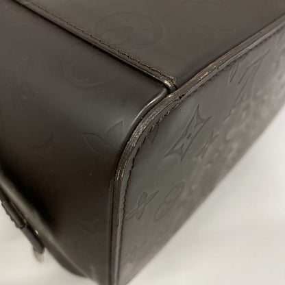 Louis Vuitton Handbag Monogram Glace Leather Charlie M46510 Cafe 2way Bag Men's