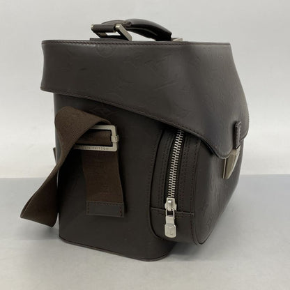 Louis Vuitton Handbag Monogram Glace Leather Charlie M46510 Cafe 2way Bag Men's