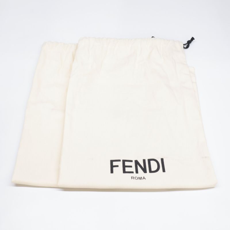 Fendi [similar] Croco Shape Push Leather Switching Long Boots 35