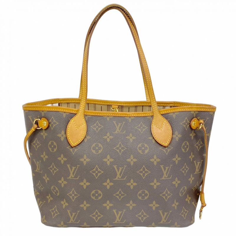 Louis Vuitton Tote Bag Monogram Neverfull PM M40155 Brown Ladies