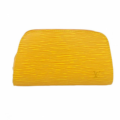 Louis Vuitton Pouch Epi Dauphine PM M48449 Jaune Ladies