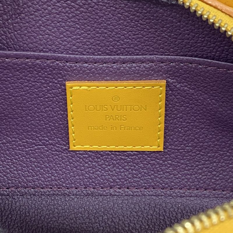 Louis Vuitton Pouch Epi Dauphine PM M48449 Jaune Ladies