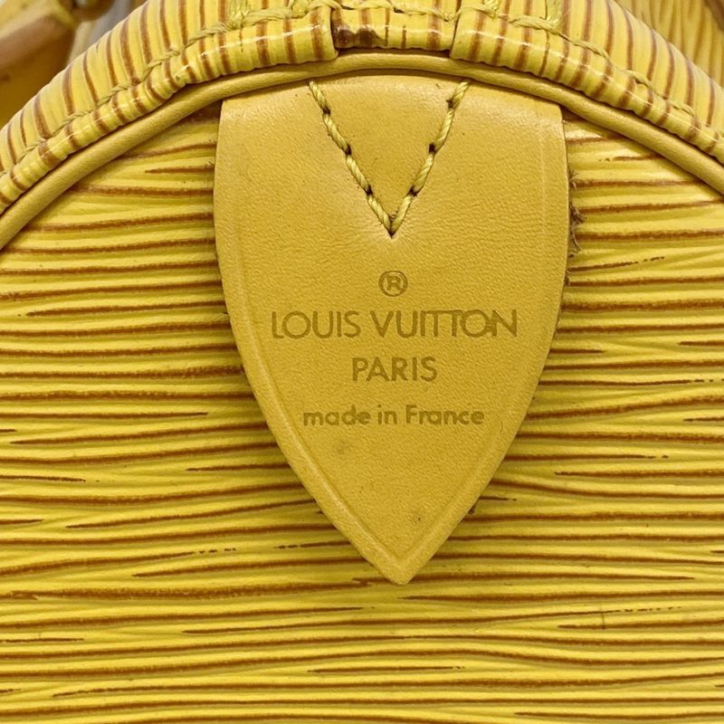 Louis Vuitton Handbag Epi Speedy 25 M43019 Jaune Ladies
