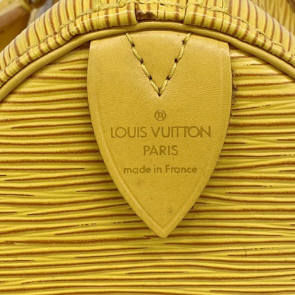 Louis Vuitton Handbag Epi Speedy 25 M43019 Jaune Ladies