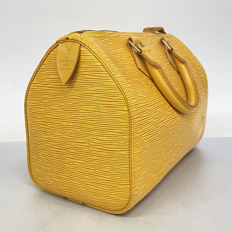 Louis Vuitton Handbag Epi Speedy 25 M43019 Jaune Ladies