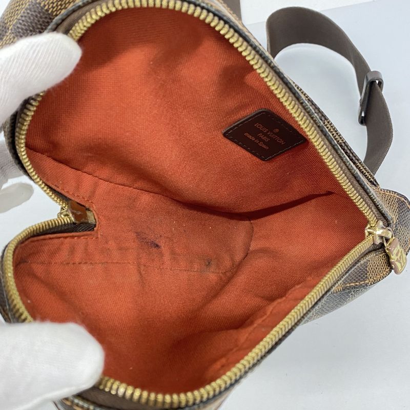 Louis Vuitton Body Bag Damier Jeronimos N51994 Ebene Men's Women's Unisex