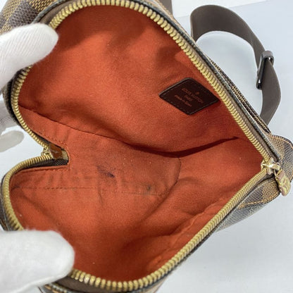 Louis Vuitton Body Bag Damier Jeronimos N51994 Ebene Men's Women's Unisex