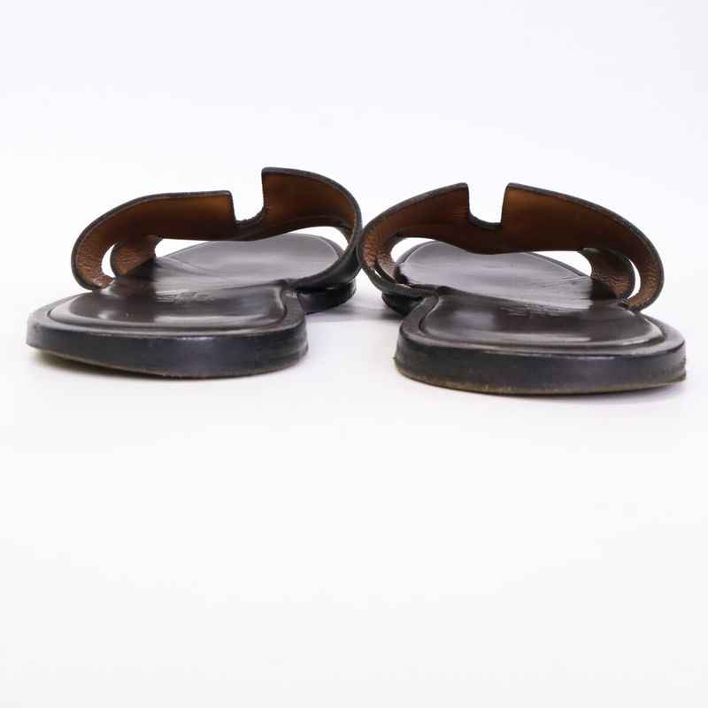 Hermes Izmir Leather Sandals 42