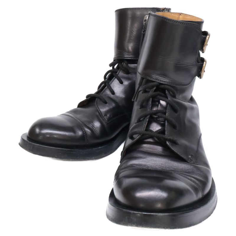 Gucci 325854 Double Buckle Military Boots Double Buckle Military Boots 7