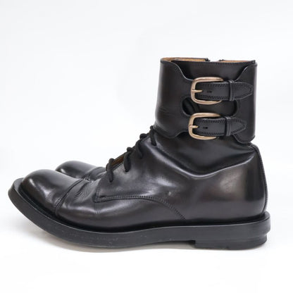 Gucci 325854 Double Buckle Military Boots Double Buckle Military Boots 7
