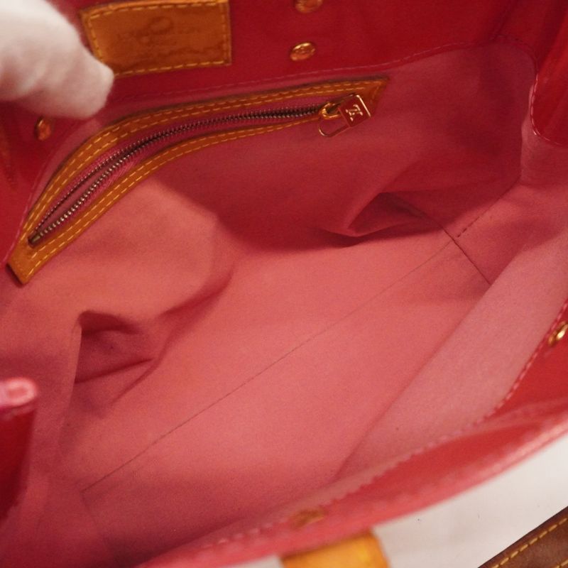 Louis Vuitton Handbag Vernis Lead PM M9132f Framboise Ladies