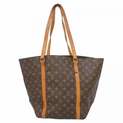Louis Vuitton Tote Bag Monogram Sac Shopping M51109 Brown Ladies