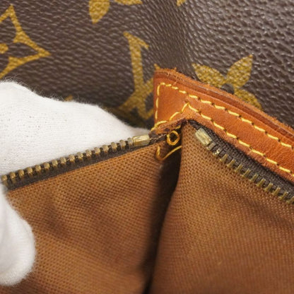 Louis Vuitton Tote Bag Monogram Sac Shopping M51109 Brown Ladies