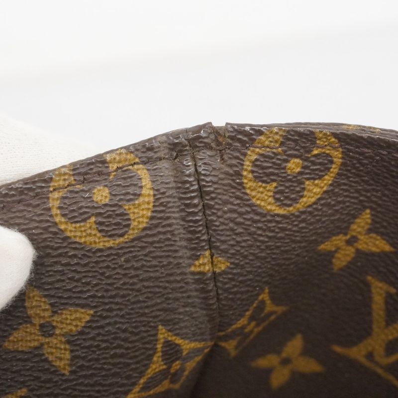 Louis Vuitton Tote Bag Monogram Sac Shopping M51109 Brown Ladies