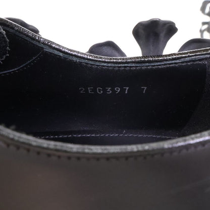 Prada [22ss] 2eg397 Floral Flower Applique Derby Floral Shoes 7