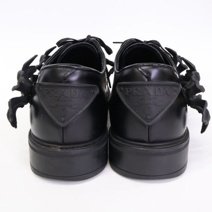 Prada [22ss] 2eg397 Floral Flower Applique Derby Floral Shoes 7