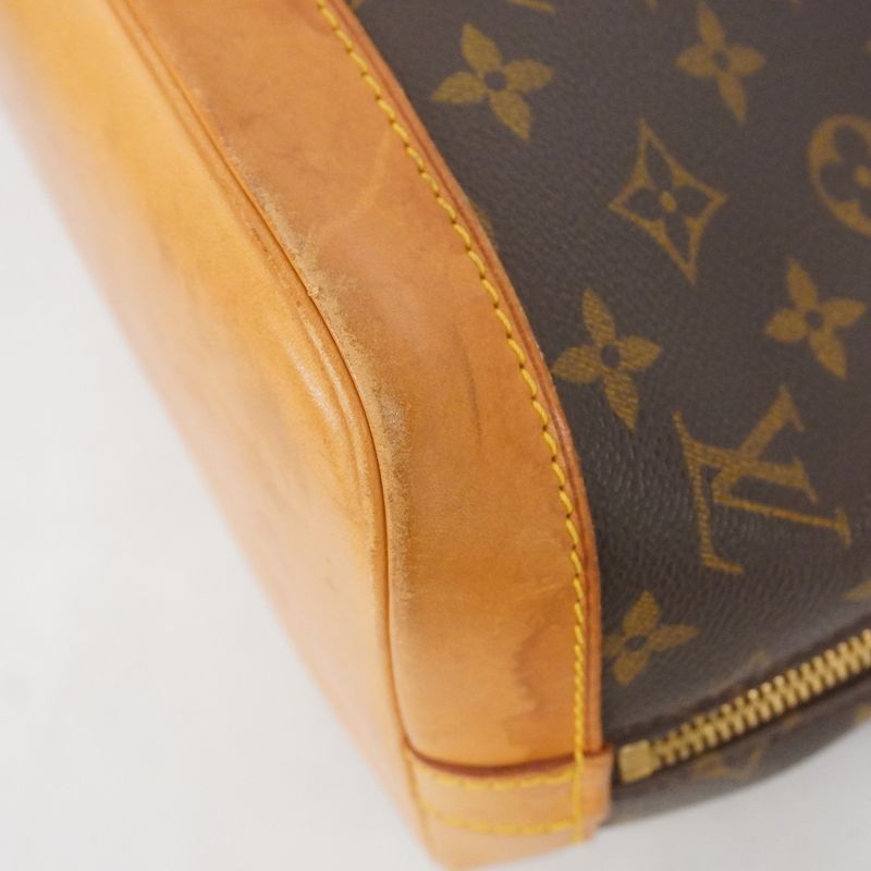 Louis Vuitton Handbag Monogram Alma M51130 Brown Ladies