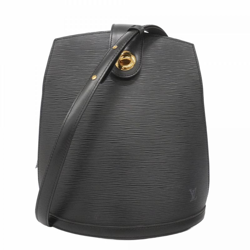 Louis Vuitton Shoulder Bag Epi Cluny M52252 Noir Black Women's