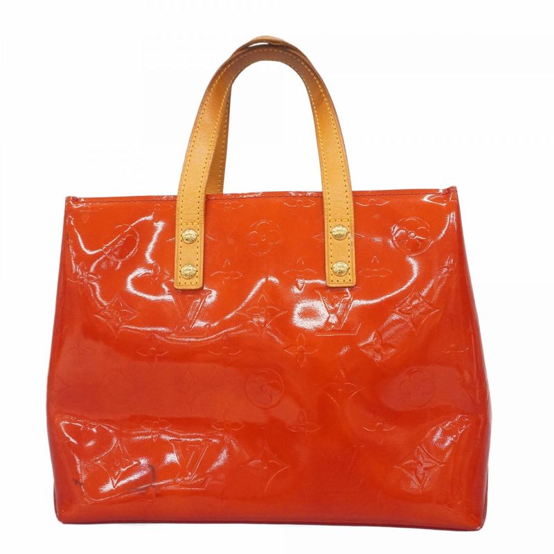 Louis Vuitton Handbag Vernis Lead PM M91088 Rouge Ladies