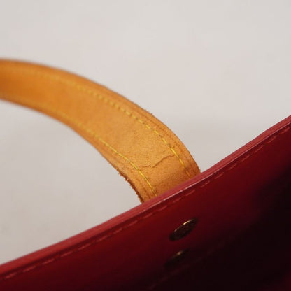 Louis Vuitton Handbag Vernis Lead PM M91088 Rouge Ladies
