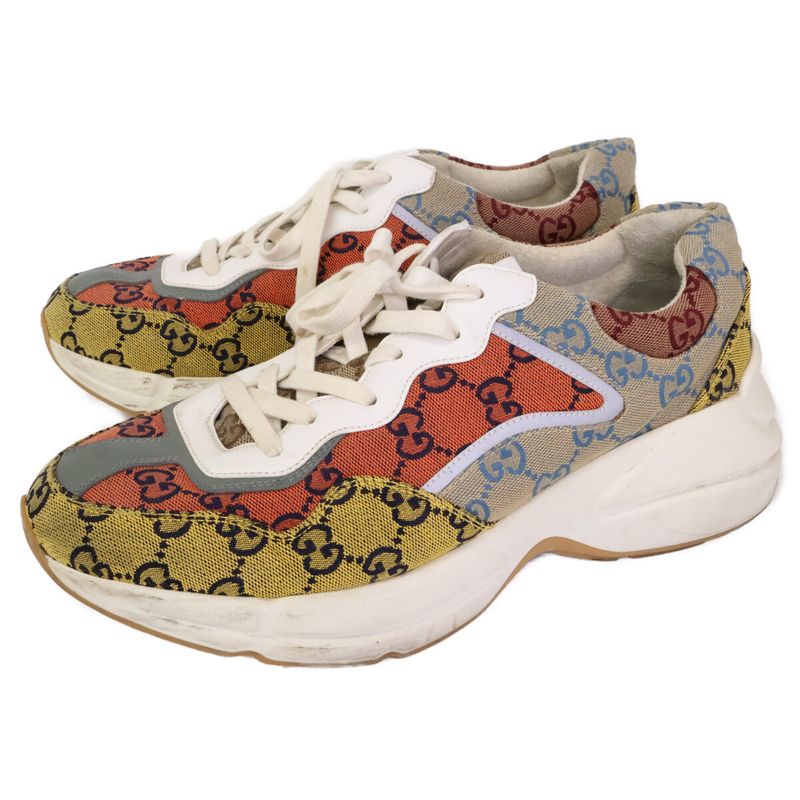 Gucci GG Canvas Lace-up Sneakers 8