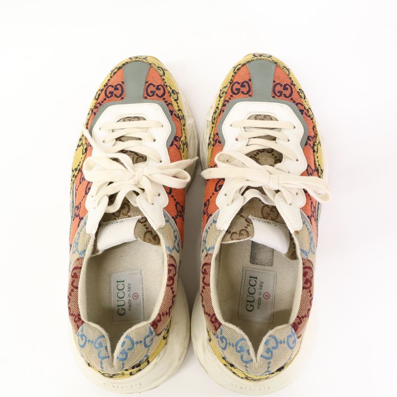 Gucci GG Canvas Lace-up Sneakers 8