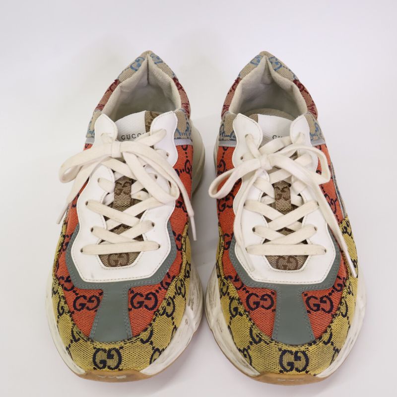 Gucci GG Canvas Lace-up Sneakers 8